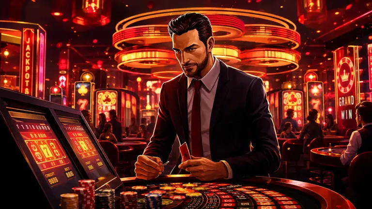 BigBoss88 casino player at a gaming table